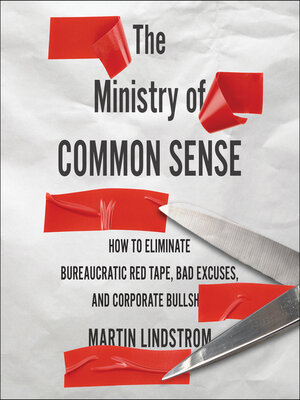 cover image of The Ministry of Common Sense